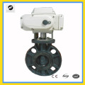 CTB Series large torque UPVC valve for DN15~DN100 motor electric valve DC12V DC24V AC220V